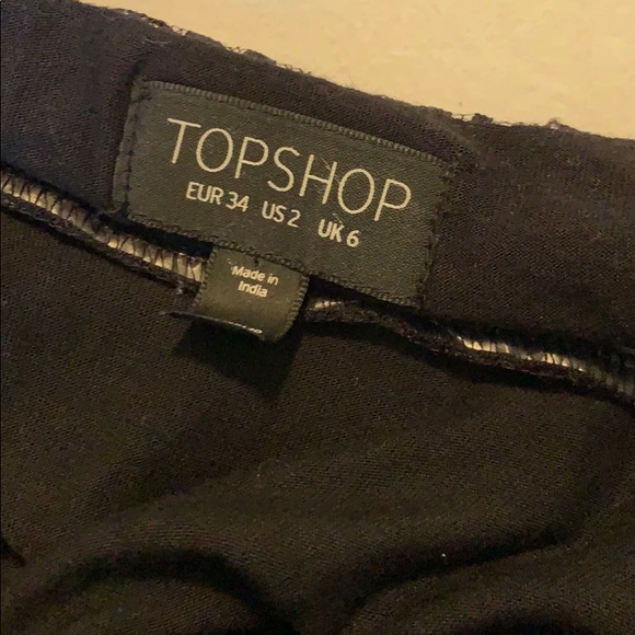 TOPSHOP beaded crop lace top - Picture 7 of 7